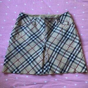 Burberry tartan Mini skirt